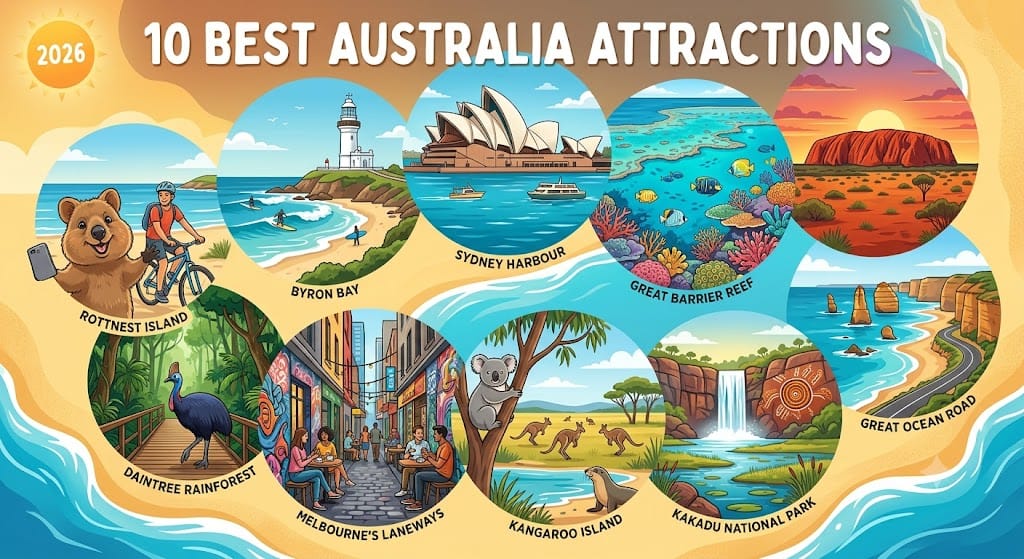 Australia tourist attractions 2026