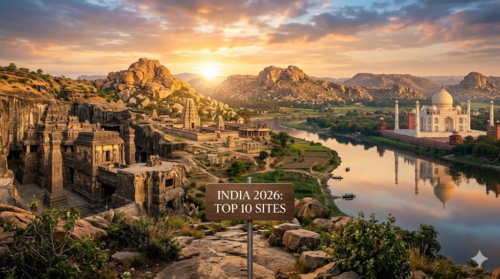 best tourist and archaeological sites in India