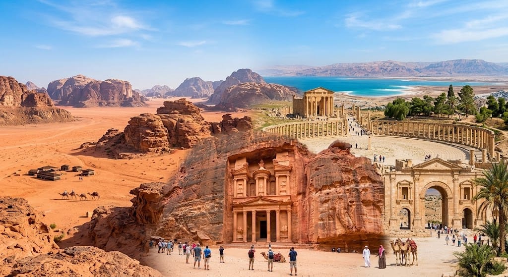 Tourist and Archaeological Sites in Jordan